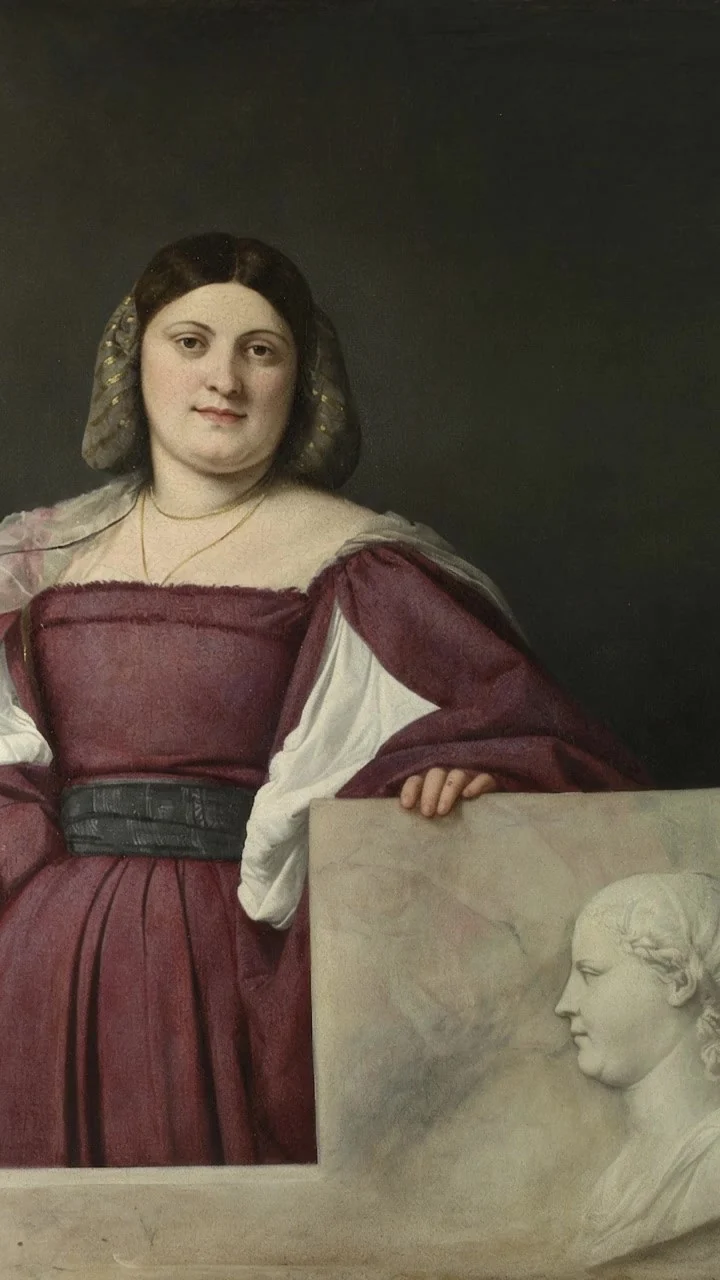 Tiziano, La Schiavona, National Gallery, Londra