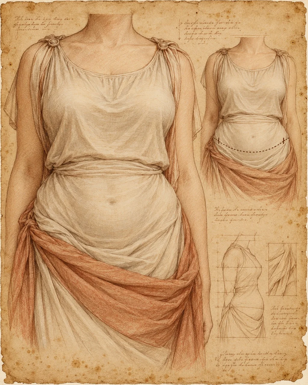 Studio illustrativo per Addominoplastica