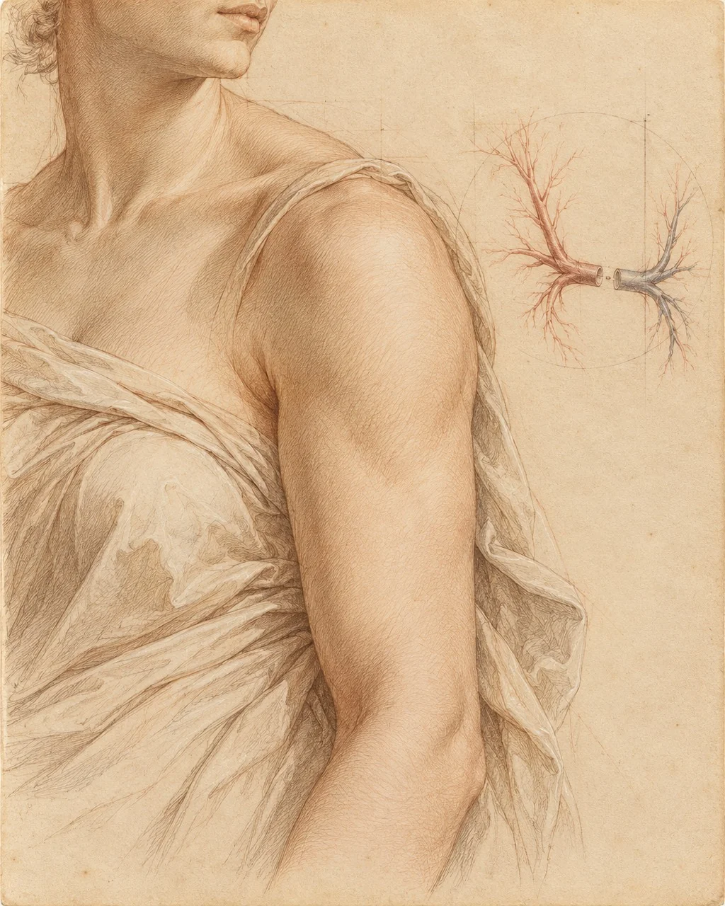 Studio illustrativo per Lembi liberi microchirurgici